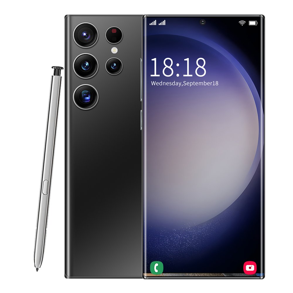 Most Cost-effective Gaming Smart Phone S23 Ultra 7.3 Inch Big Screen Hd 16gb+1tb Dual Sim Mobile Phone